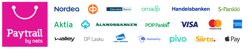 Paytrail banneri kaikki maksutavat